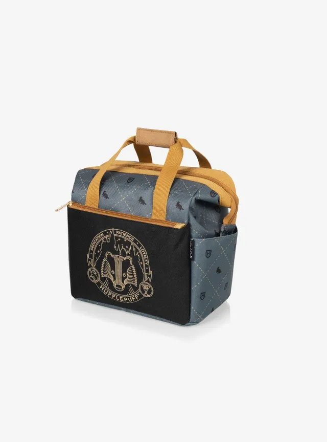 Harry Potter Hufflepuff Crest Dual Compartment Lunch Bag Tote