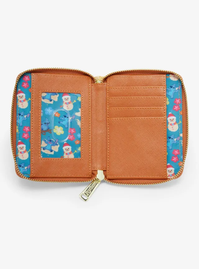 Loungefly Disney Stitch Gamer Mini Zip Wallet GameStop Exclusive