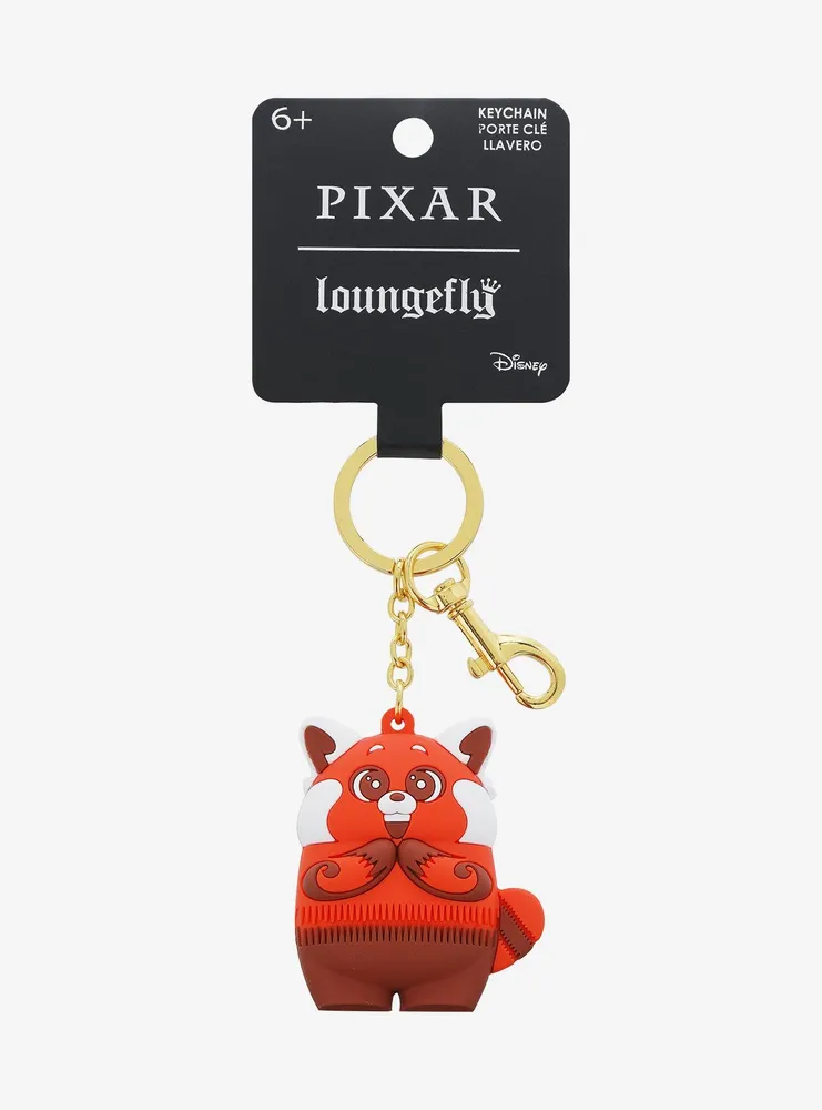Loungefly Disney Pixar Turning Red Mei Smiling Red Panda Figural Keychain - BoxLunch Exclusive
