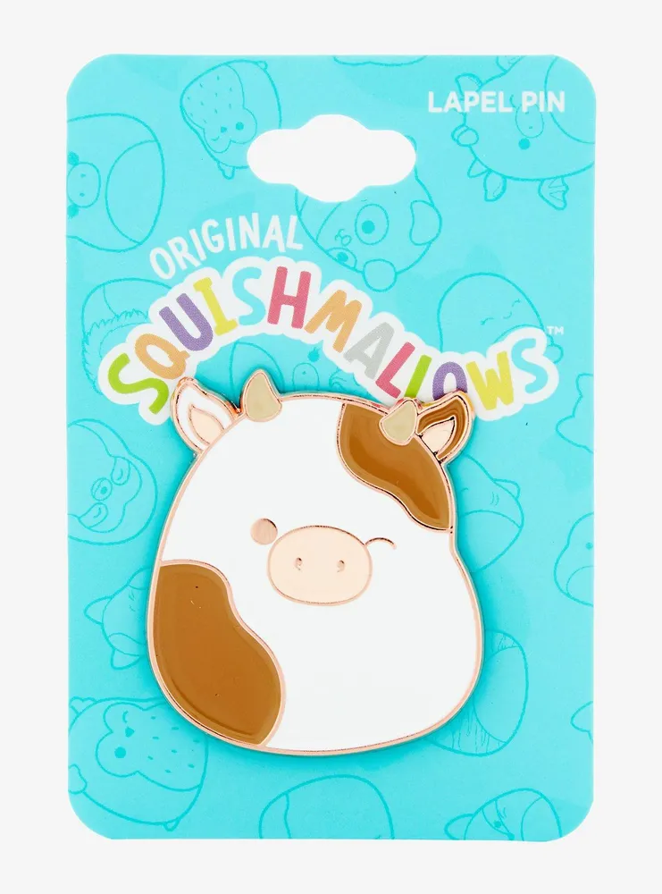 Squishmallows Ronnie the Cow Enamel Pin - BoxLunch Exclusive