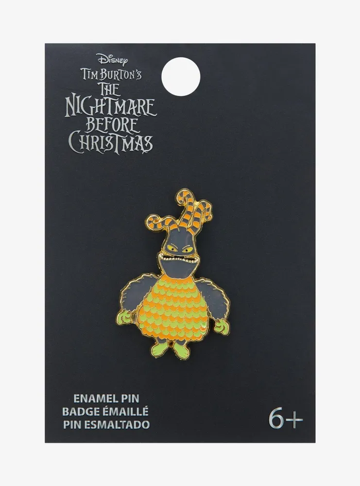 Loungefly Disney The Nightmare Before Christmas Harlequin Demon Enamel Pin - BoxLunch Exclusive