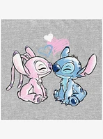 Disney Lilo & Stitch Angel Loves Womens T-Shirt