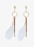 Harry Potter Hermione's Wand & Feather Earrings - BoxLunch Exclusive