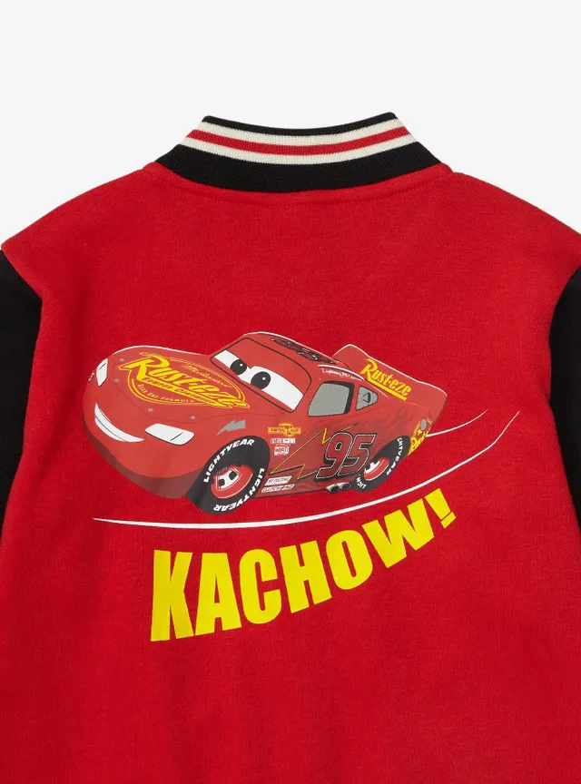 Boxlunch Disney Pixar Cars Lightning McQueen Toddler Varsity Jacket -  BoxLunch Exclusive