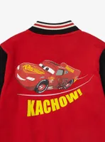 Disney Pixar Cars Lightning McQueen Toddler Varsity Jacket - BoxLunch Exclusive