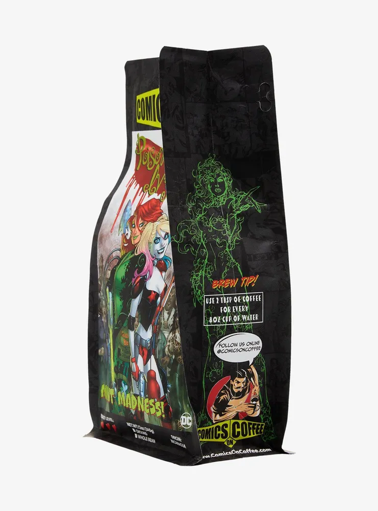 Comics On Coffee DC Comics Poison Ivy & Harley Quinn Mint Madness Coffee - BoxLunch Exclusive