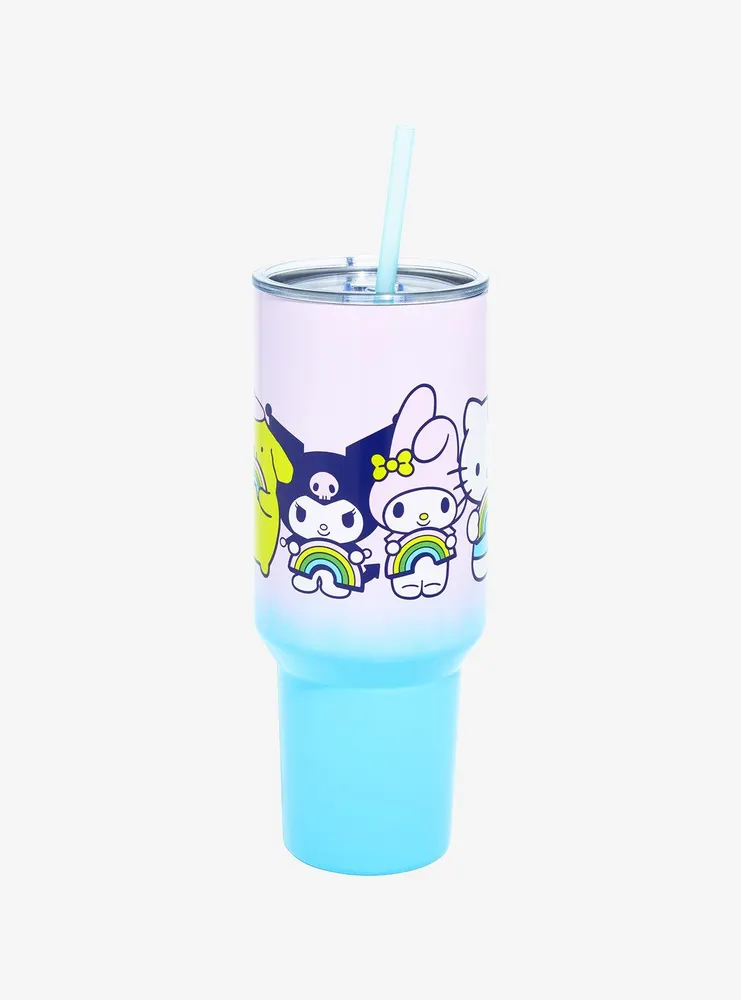 Hello Kitty And Friends Rainbow Ombre Tumbler Travel Cup