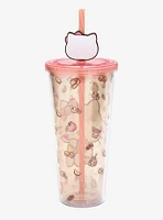 Hello Kitty Apple Acrylic Travel Cup