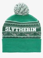 Harry Potter Slytherin Golden Snitch Pom Beanie