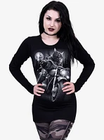 Spiral Nine Lives Baggy Top Black