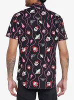 Killer Klowns From Outer Space Woven Button-Up
