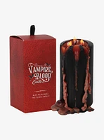 Spiral Vampire Blood Large Pillar Candle