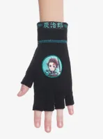 Demon Slayer: Kimetsu No Yaiba Tanjiro Fingerless Gloves
