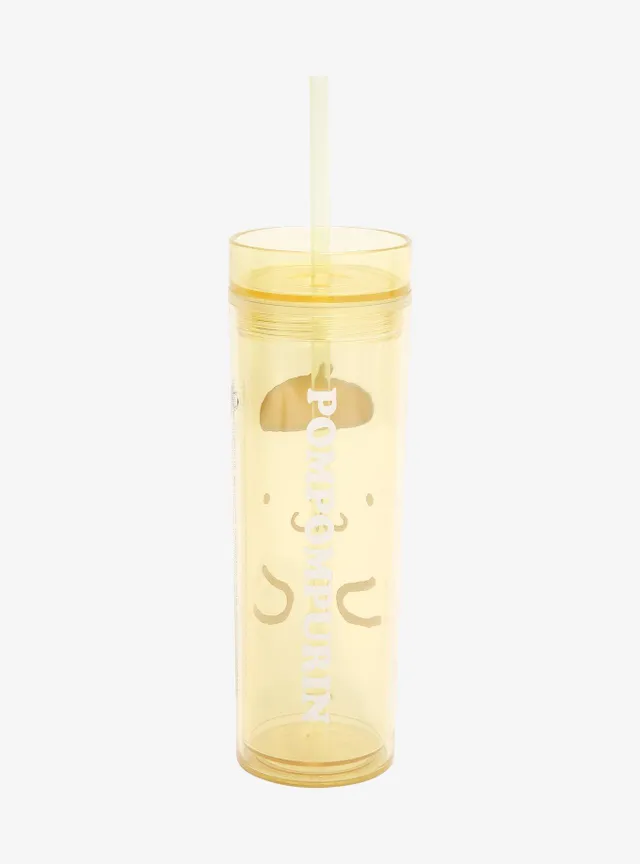 Pompompurin 16 oz. Slim Plastic Travel Cup