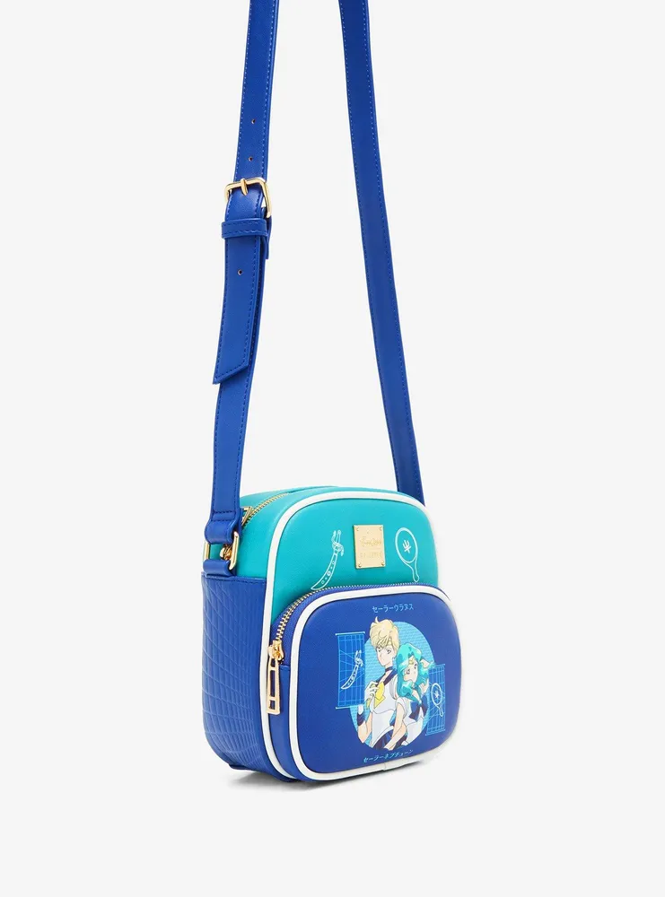 Pretty Guardian Sailor Moon Sailor Uranus & Sailor Neptune Crossbody Bag - BoxLunch Exclusive