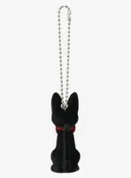 Studio Ghibli Kiki's Delivery Service Fuzzy Jiji Figural Keychain