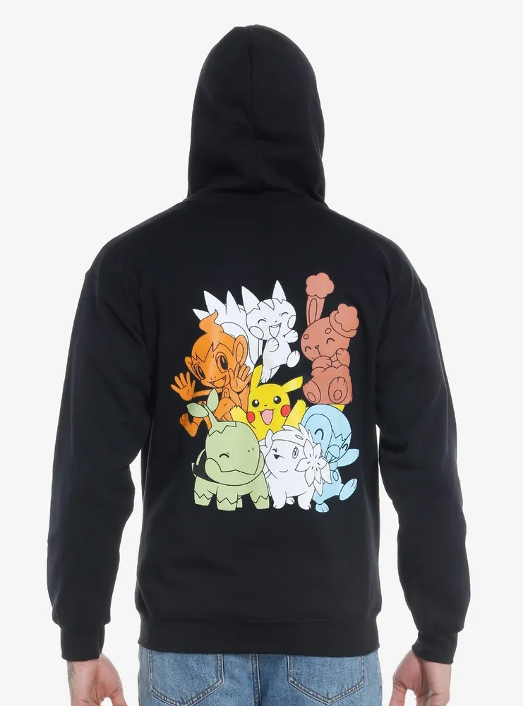 Pokemon Pikachu Group Hoodie