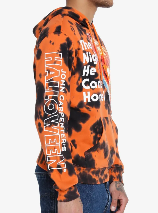 Zine Hunter Black Tie Dye Hoodie