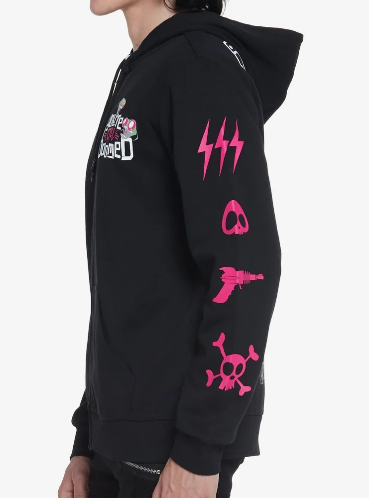 Invader Zim Doom Collage Hoodie