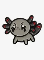 Emo Axolotl Enamel Pin