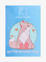 Glitter Fox Blind Box Enamel Pin By Naomi Lord Art