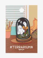 Ghost Terrarium Enamel Pin