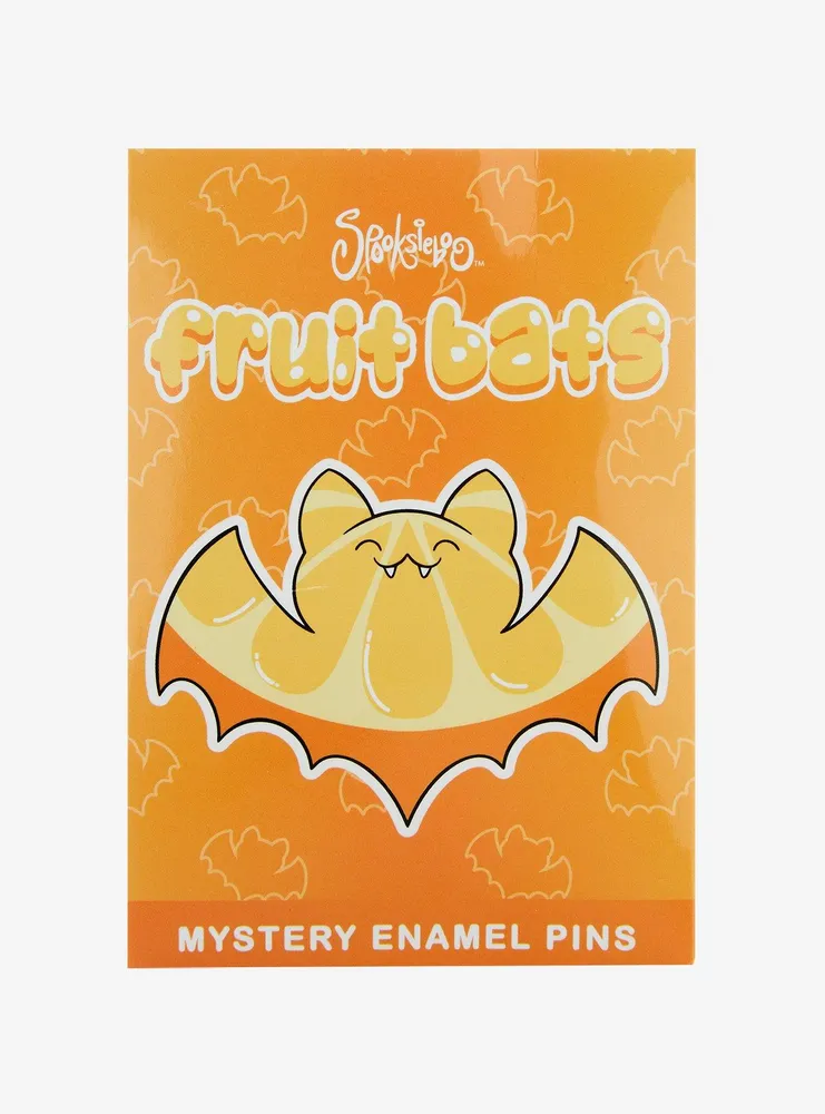 Spooksieboo Fruit Bats Blind Box Enamel Pin