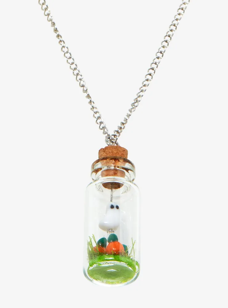 Ghost Jar Pendant Necklace