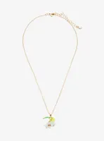 Thorn & Fable Flower Droplet Necklace