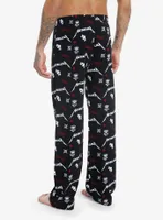 Metallica Logos Pajama Pants