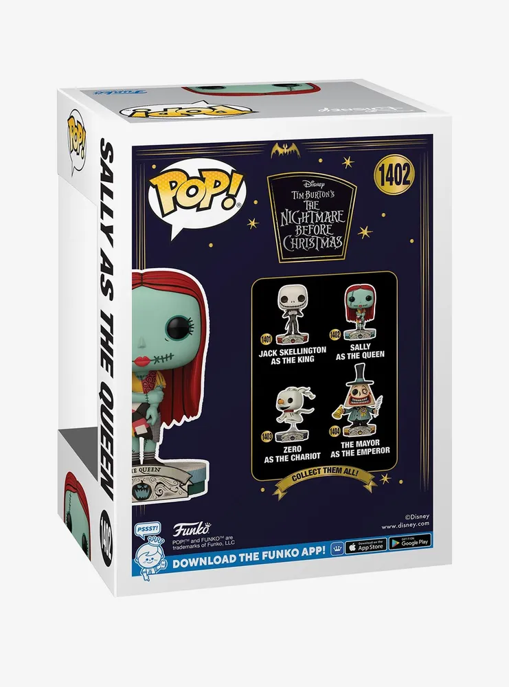 Funko The Nightmare Before Christmas Pop! Sally As The Queen Vinyl Figure Hot Topic Exclusive