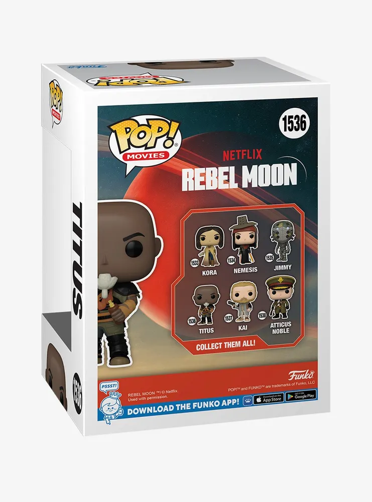 Funko Rebel Moon Pop! Movies Titus Vinyl Figure