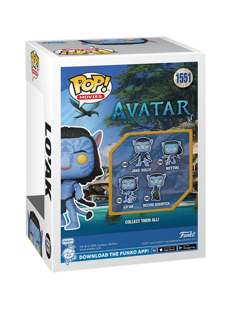 Funko Pop! Avatar: The Way of Water Pop! Movies Lo'ak Vinyl Figure