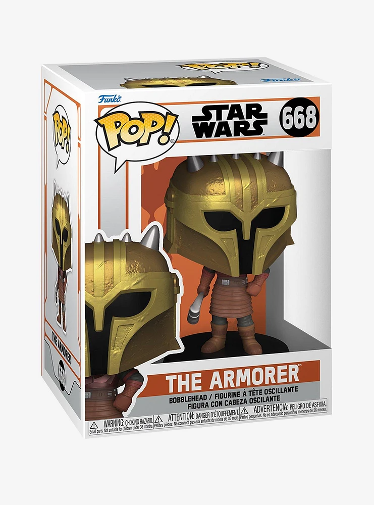 Funko Star Wars The Mandalorian Pop! The Armorer Vinyl Bobble-Head