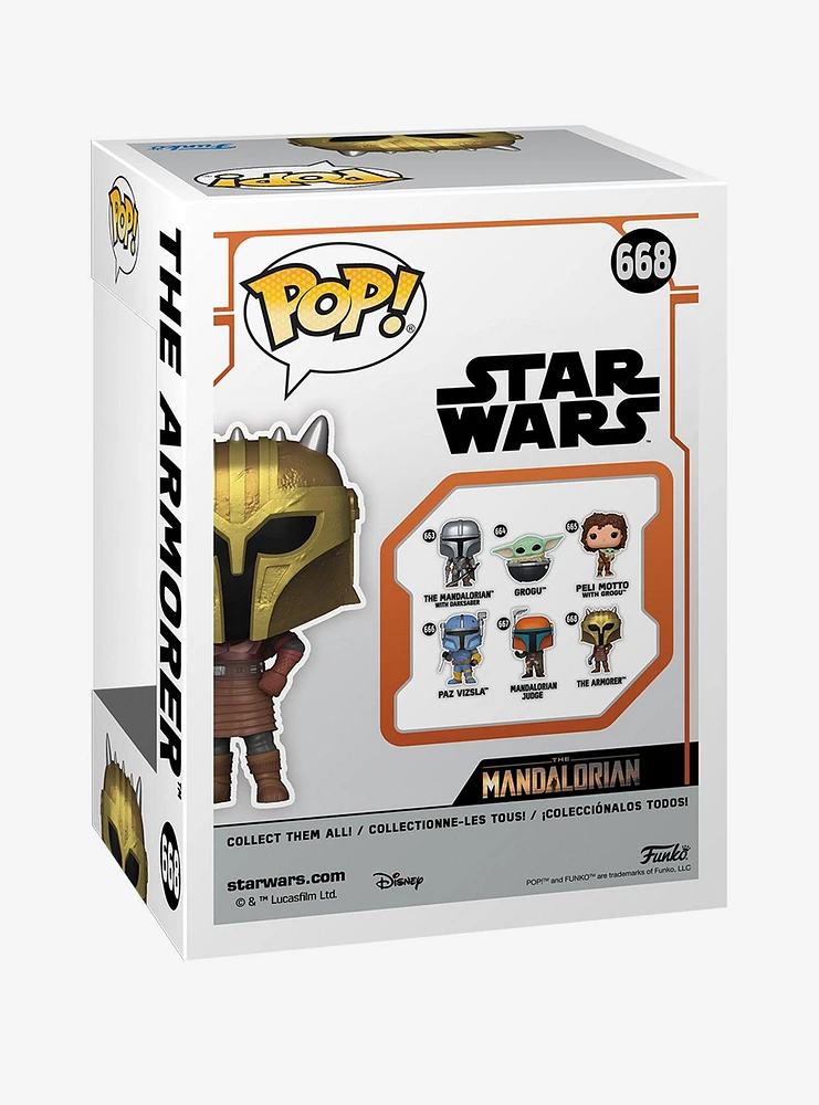 Funko Star Wars The Mandalorian Pop! The Armorer Vinyl Bobble-Head