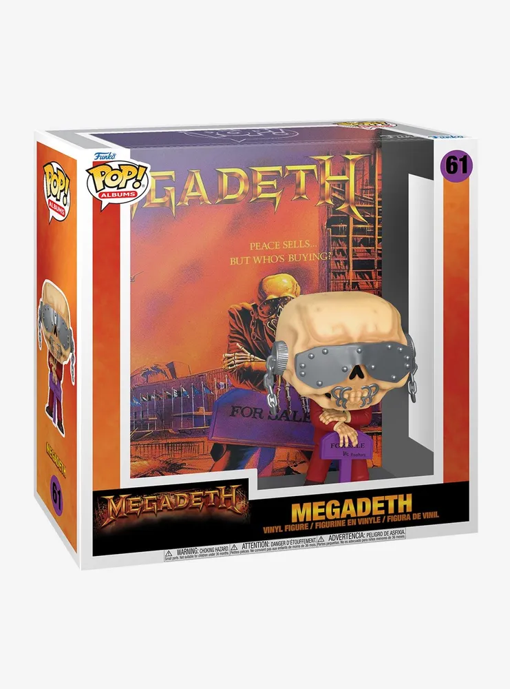 Funko Megadeth Pop! Albums Peace Sells...But Who's Buying? Vinyl Figure