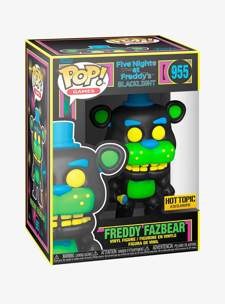 Funko Five Nights At Freddy's Pop! Games Freddy Fazbear Vinyl Figure Hot Topic Exclusive