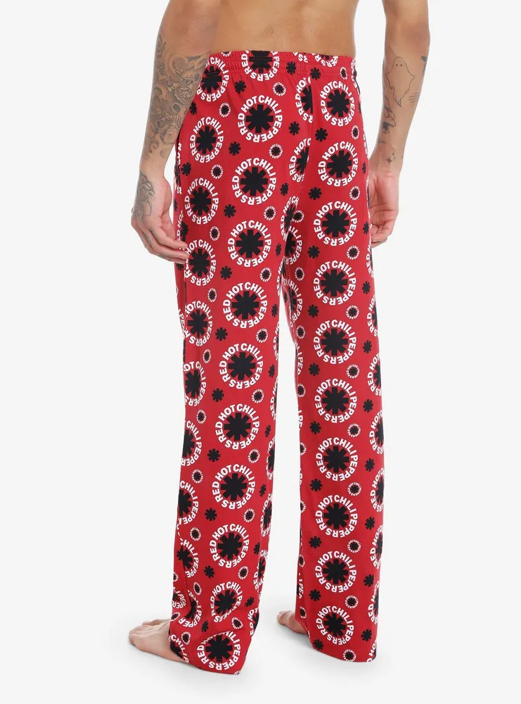 Red Hot Chili Peppers Logo Pajama Pants
