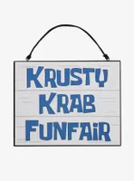 SpongeBob SquarePants Krusty Krab Unfair Door Sign