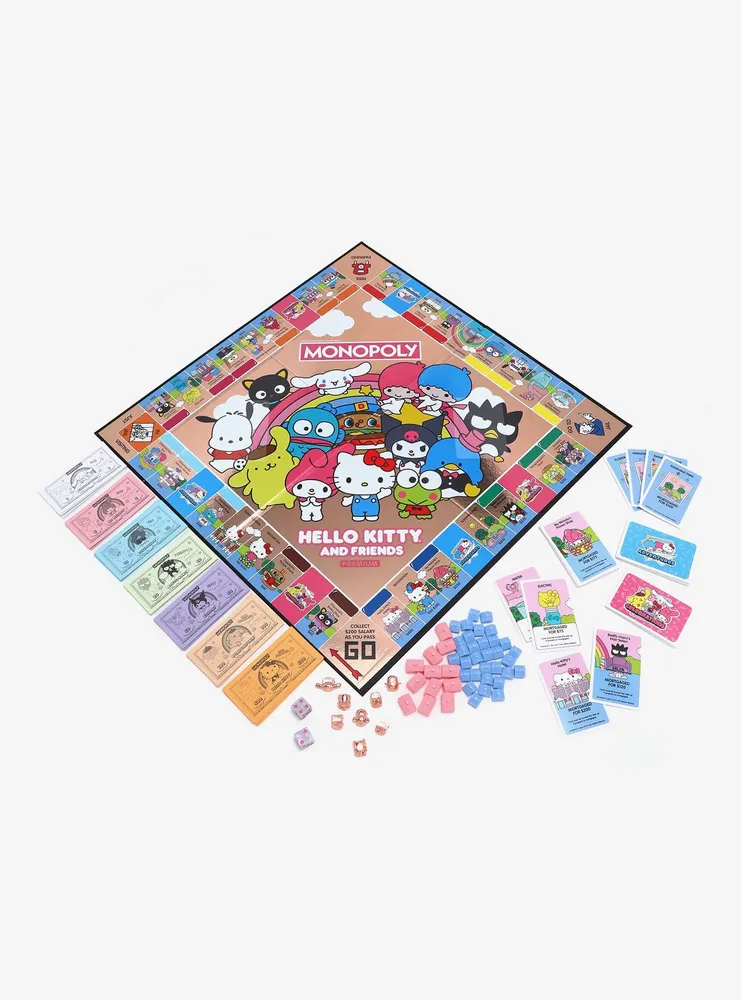 Sanrio Hello Kitty and Friends 50th Anniversary Monopoly - BoxLunch Exclusive