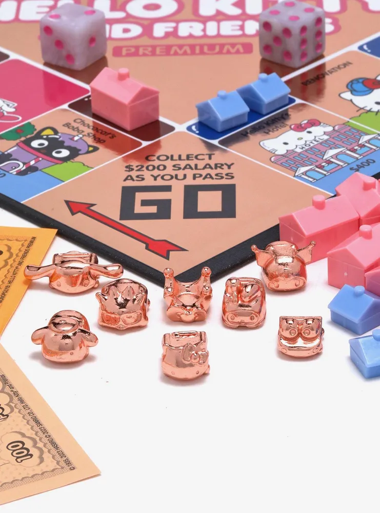 Sanrio Hello Kitty and Friends 50th Anniversary Monopoly - BoxLunch Exclusive