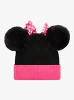 Disney Minnie Mouse Pom Pom Youth Beanie - BoxLunch Exclusive