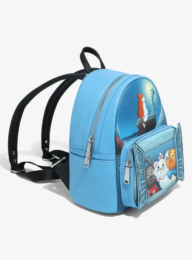Loungefly Disney The Aristocats Window Portrait Glow-in-the-Dark Mini Backpack - BoxLunch Exclusive