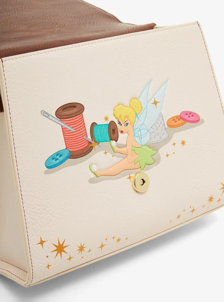 Loungefly Disney Peter Pan Tinker Bell Lock Handbag - BoxLunch Exclusive