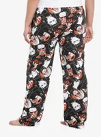 Attack On Titan Portrait Girls Pajama Pants Plus