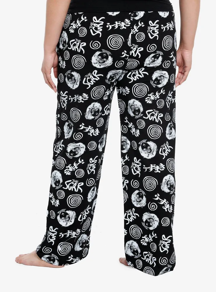 Junji Ito Uzumaki Girls Pajama Pants Plus