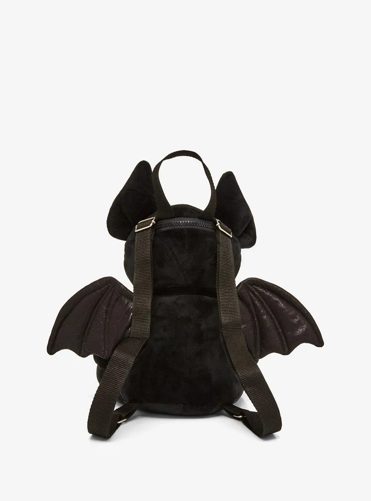 Bat Bear Plush Backpack