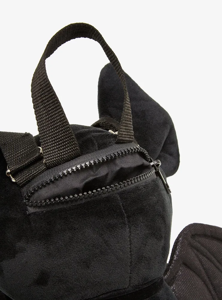 Bat Bear Plush Backpack