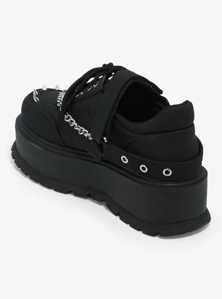 Koi Spike Chain Platform Sneakers