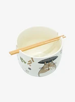 Studio Ghibli® My Neighbor Totoro Foliage Ramen Bowl With Chopsticks